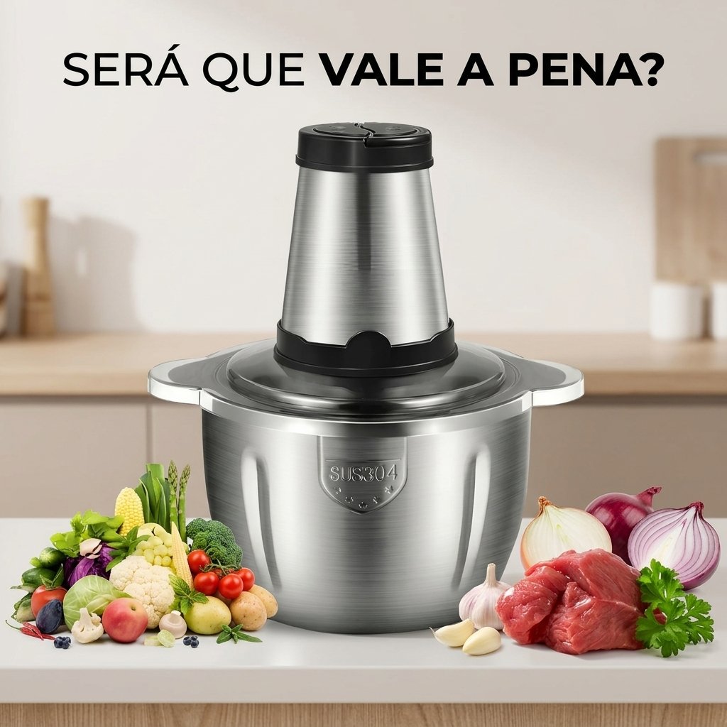 Leia mais sobre o artigo Moedor e Triturador Elétrico de Alimentos 2L Vale a Pena? Análise Completa