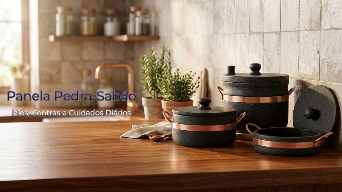 Leia mais sobre o artigo Panela de Pedra-Sabão Vale a Pena? Benefícios, Cuidados e Como Usar
